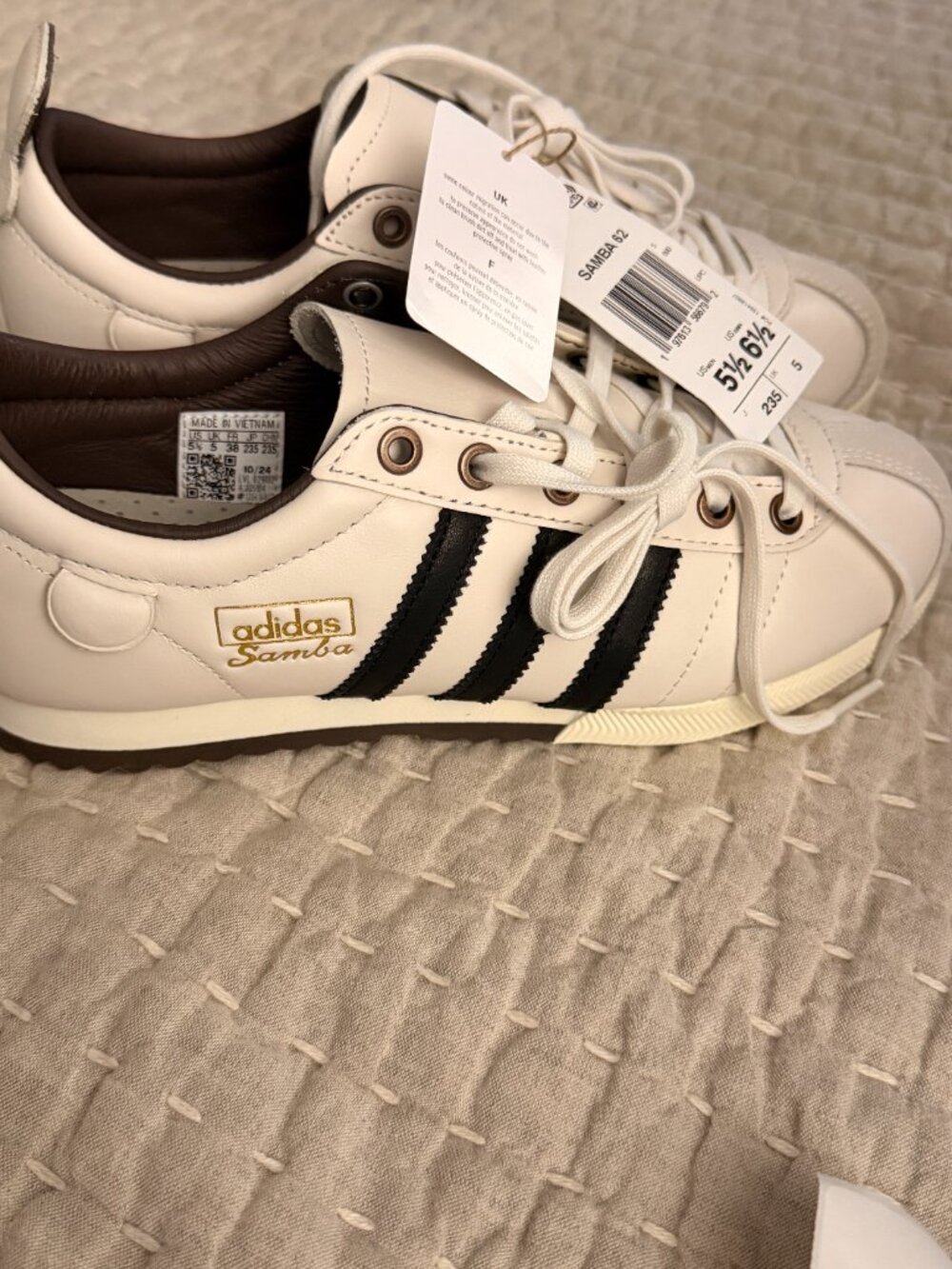 adidas Samba 62 Cloud White - Picture 3 of 4